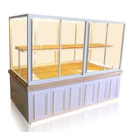 China Vitrina da pastelaria do projeto moderno, tamanho personalizado da padaria vitrina de vidro fornecedor