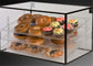 Mostra acrílica transparente da exposição/brilho brilhante exposição acrílica da padaria para o supermercado fornecedor