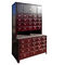 Armário de armazenamento chinês da exposição da loja da farmácia da madeira maciça modular com gaveta fornecedor