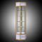 Tamanho giratório da mostra 53*53*100 da exposição da loja de presentes da iluminação com material Titanium da liga fornecedor