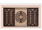 Vitrina da mesa de recepção do estilo chinês com luz de cinzeladura oca bonita fornecedor