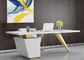 Multi prático funcional da mesa branca nórdica do mobiliário de escritório do projeto com gavetas fornecedor