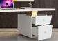 Multi prático funcional da mesa branca nórdica do mobiliário de escritório do projeto com gavetas fornecedor