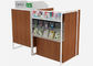 Forma personalizada da mostra do caixa da exposição da loja da farmácia contador chinês simples fornecedor